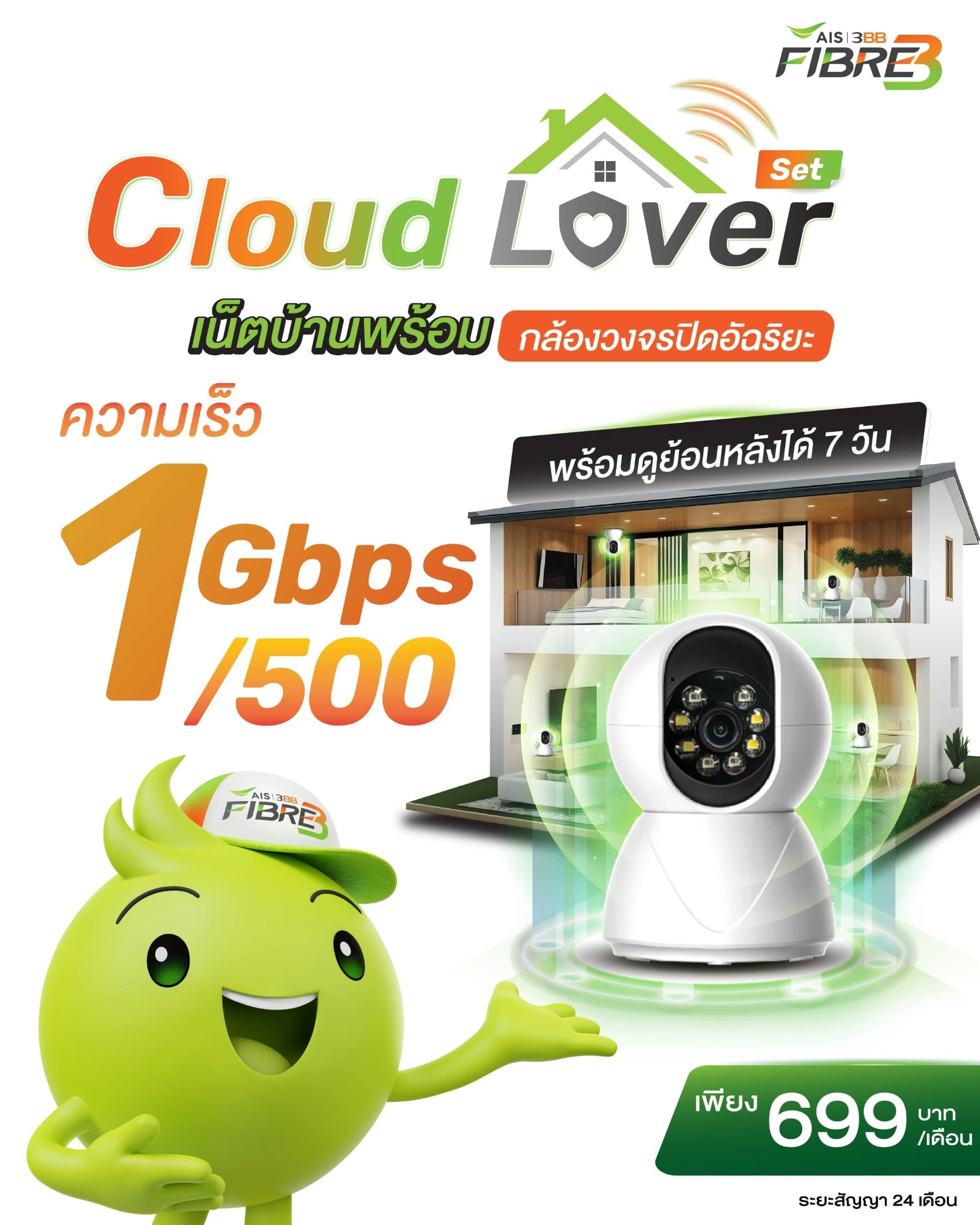 โปรโมชั่น Cloud Lover 1GB